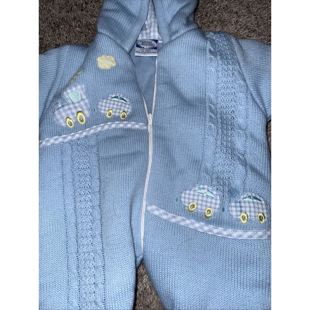 Vintage Carriage Boutiques By Friedknit Collection‎ Baby Bunting Snow Suit 3 M